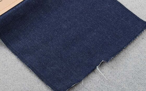 Estilo namorado tecido 100% algodão denim cor preta para jeans