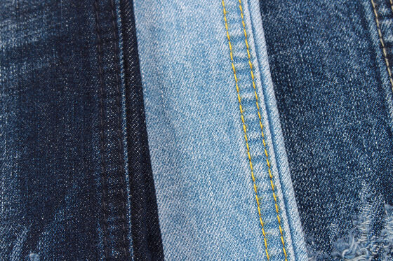 12 oz 100% algodão jeans cross hatch Slub Sanforizing jeans tecido