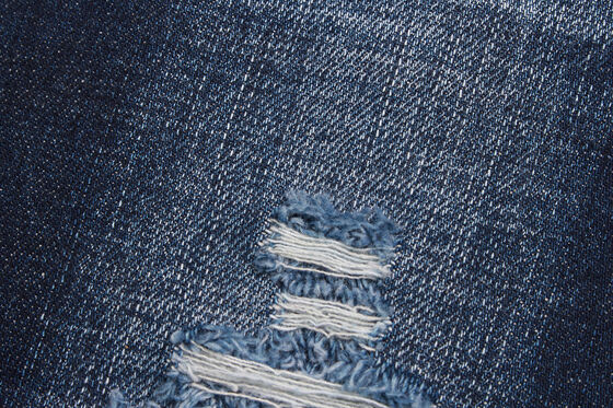 12 oz 100% algodão jeans cross hatch Slub Sanforizing jeans tecido