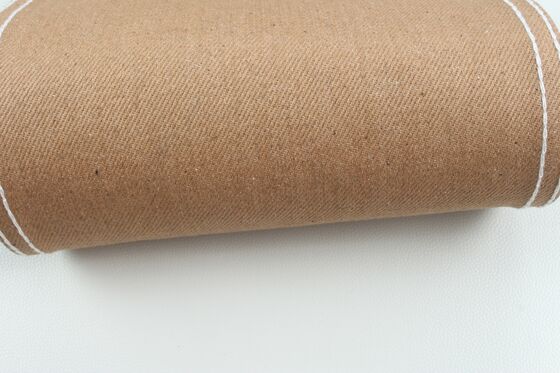 Venda Imperdível Cáqui 100% Denim de Algodão Puro Pesado 13,5 oz