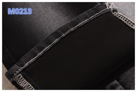 Spandex de 3% senhora Soft Jeans Material da tela da sarja de Nimes do cetim de um estiramento de 10 onças