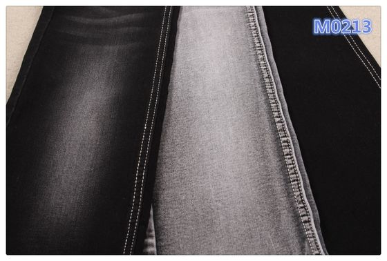 Spandex de 3% senhora Soft Jeans Material da tela da sarja de Nimes do cetim de um estiramento de 10 onças