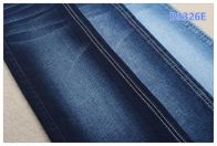 Sarja do assistente materiais das calças de brim dos homens da tela da sarja de Nimes do Spandex do algodão de 10,5 onças 76%