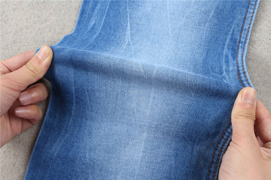 11oz tela pesada da sarja de Nimes do estiramento de rayon do Spandex 3 do algodão 3 do vestuário 67