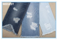 De índigo 100 do algodão do azul 11 da sarja de Nimes da tela onças escuras do estilo Jean Material preto do noivo