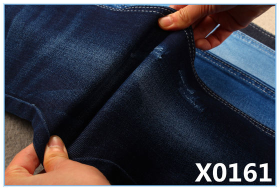 tela da sarja de Nimes de rayon do Spandex do algodão 10.3oz