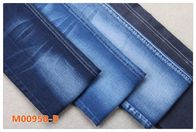 Apoio elástico do revestimento do revestimento de Jean Fabric Skirt Trousers Pants do Slub magro azul de 10 onças
