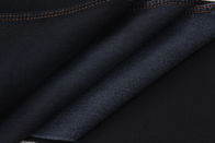 tela preta do Chambray da sarja de Nimes do algodão de 9.5oz 78% para calças de brim magros da mulher