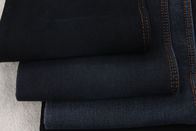 tela preta do Chambray da sarja de Nimes do algodão de 9.5oz 78% para calças de brim magros da mulher