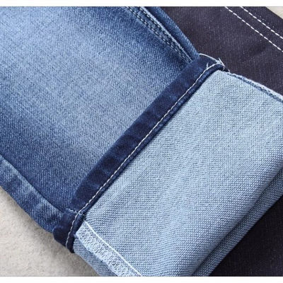 Tela stonewashed Spandex da sarja de Nimes do algodão 25% de 73% para a saia das calças de brim