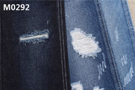 Tela da sarja de Nimes de 12 onças que Sanforizing a tela das calças de brim do algodão do azul de índigo sem estiramento