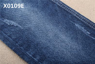15OZ não esticam a tela rígida da sarja de Nimes para o material azul de pano da sarja de Nimes das calças de brim