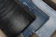 Tela da sarja de Nimes do Spandex do poliéster do algodão de GOTS 12.8Oz para calças de brim Stocklot do homem da mulher