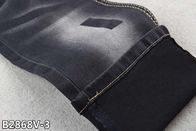 As calças de brim das mulheres de 10 onças esticam a tela da sarja de Nimes cor preta/preta