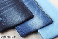 Escuro super da tintura da corda - material azul das calças de brim do Slub de Dual Core da tela da sarja de Nimes