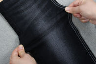 Da sarja de Nimes super do preto do estiramento do algodão de 75% tela magro das calças de brim de Legging