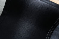 Da sarja de Nimes super do preto do estiramento do algodão de 75% tela magro das calças de brim de Legging