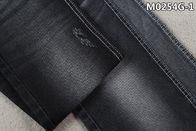 A tela da sarja de Nimes do Spandex do poliéster do Slub de um preto de 10,3 onças menospreza Vestir do estiramento das senhoras
