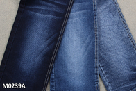 10 onças 2 da sarja de Nimes camadas da tela da sarja com o azul de índigo do fio de Dual Core
