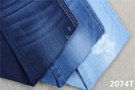 Spandex super do algodão de Dual Core da tela da sarja de Nimes do estiramento 10oz para calças de brim da mulher