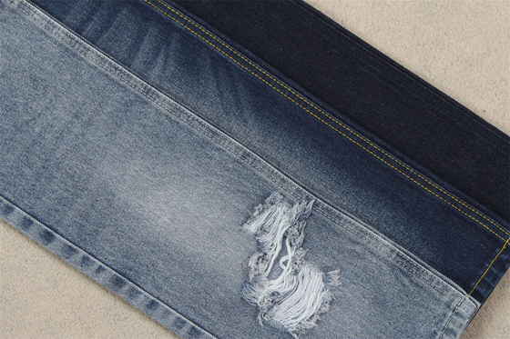 12.5 Uma vez 190 cm Tecido de algodão 100% Super Índigo Azul Jeans Denim