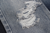 424gsm 12,5 uma vez que tela reciclada algodão 100% da sarja de Nimes para calças de brim