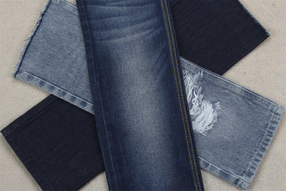 12.5 Uma vez 190 cm Tecido de algodão 100% Super Índigo Azul Jeans Denim