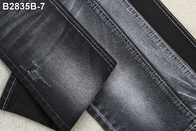 62/63&quot; tela clara 10.5oz das calças de brim do preto do Slub para o vestuário