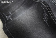 62/63&quot; tela clara 10.5oz das calças de brim do preto do Slub para o vestuário