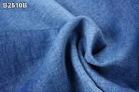 a tela da sarja de Nimes da camisa de algodão 32S penteou o material das camisas de Siro Spun Light Weight Denim
