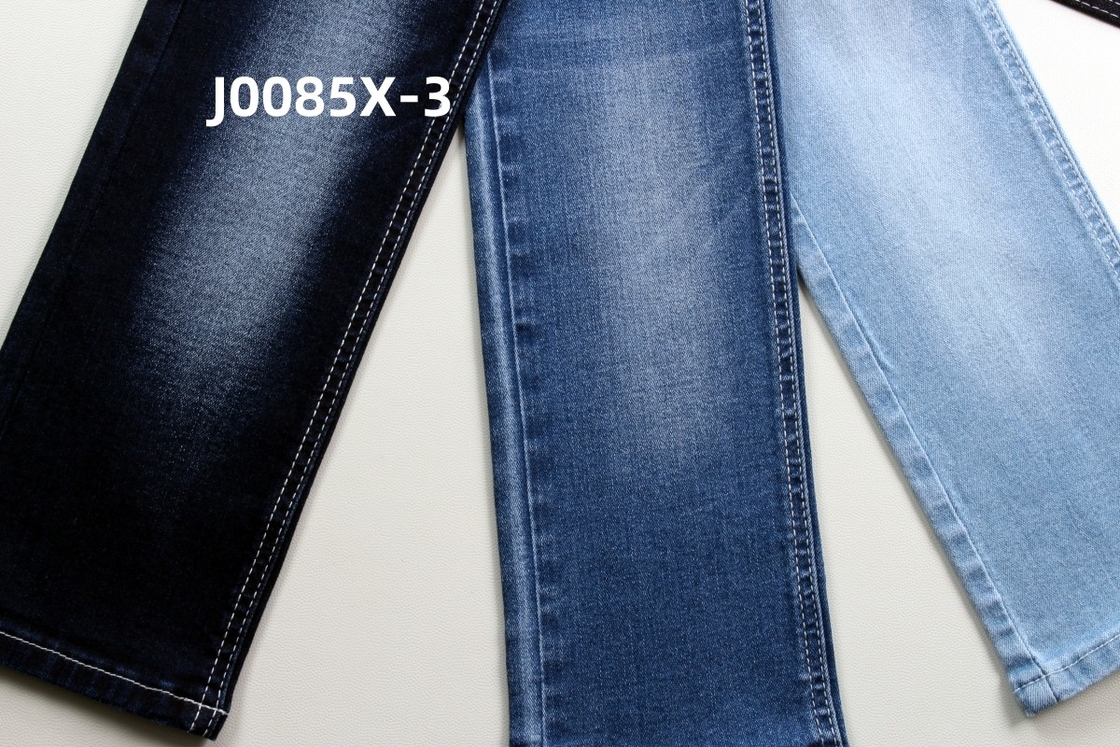 Gráfico 9.5 Oz Warp Slub High Stretch Tecido Denim Para Jeans