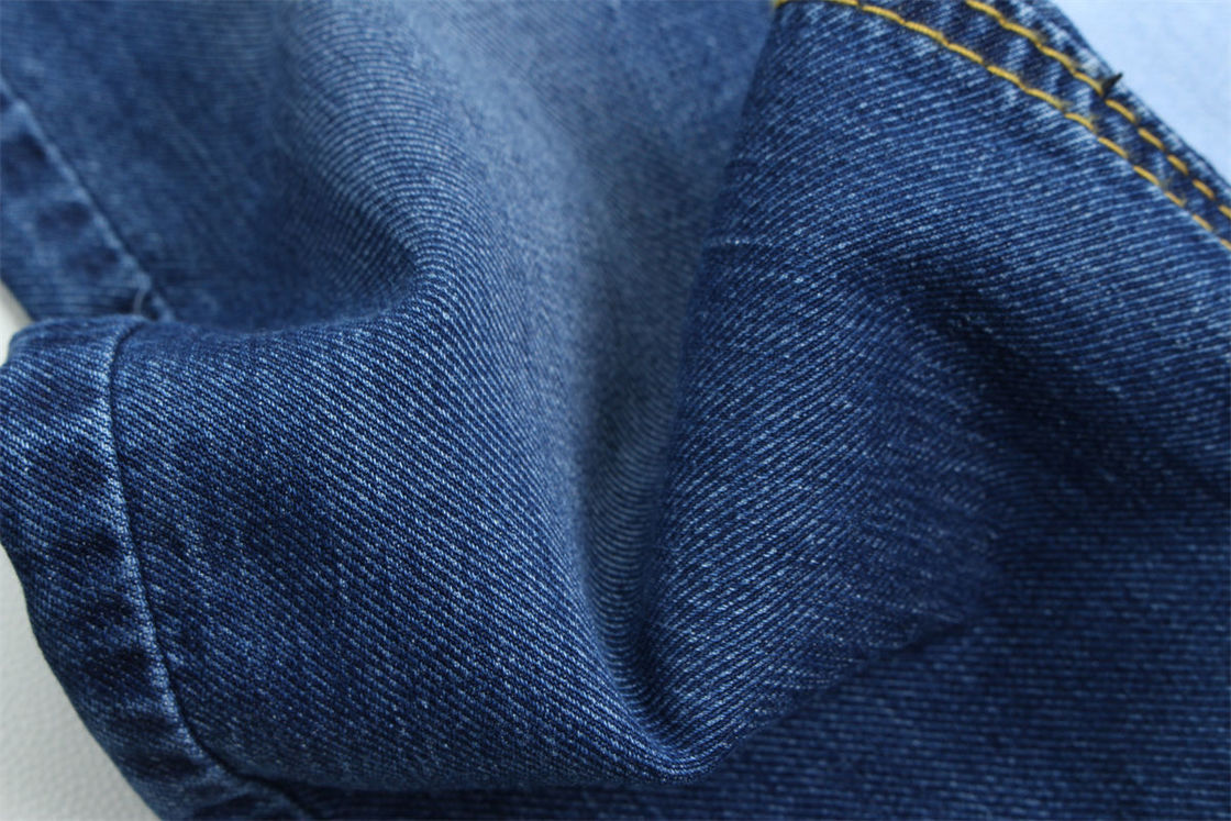 Tecido Denim Tencel 6oz de Baixa Elasticidade e Muito Macio Para Camisas e Jeans Infantis Super Fino, Confortável e Respirável