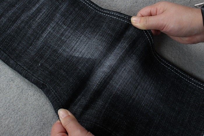 Cinza tela pesada Stretchable da sarja de Nimes de 12,5 onças para calças dos homens