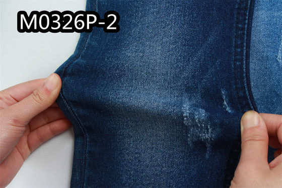 Bom preço a tela da sarja de Nimes do índigo 10oz para mulheres equipa o Spandex macio cru do algodão 2% de 98% on-line