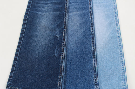 Bom preço Tecido de denim 10 oz algodão poliéster jeans de raião têxtil 58/59' on-line