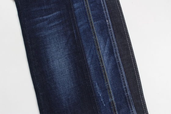 Venda a quente e por grosso de tecido de jeans azul escuro