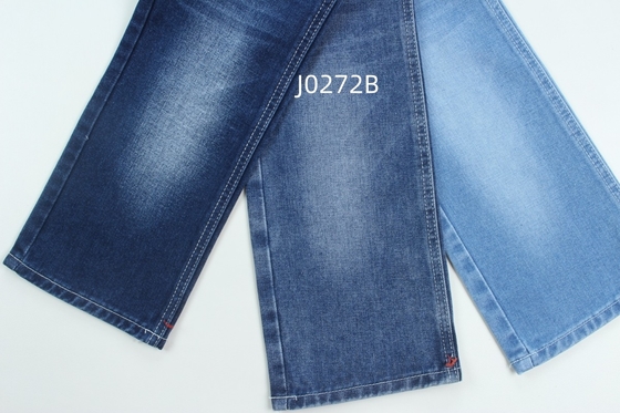 11 Oz 100% algodão azul escuro tecido rígido jeans denim