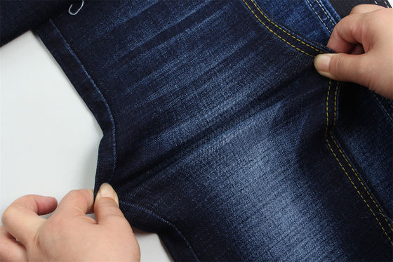 Bom preço 11.8 Oz Cross Slub Jeans Tecido Para Homem Jeans High Stretch Para Homem Índia Mercado Estilo China Fábrica Em Guangdong on-line