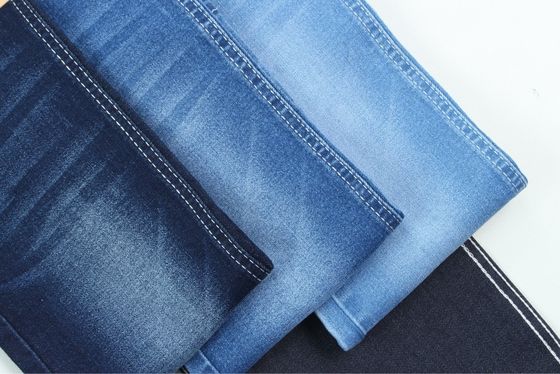 Bom preço 5000 metros 9 Oz Warp Slub Jeans Denim Tecido Azul escuro on-line