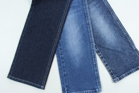 Bom preço 11.2 oz Super azul escuro algodão espandêx tecido denim para jeans on-line