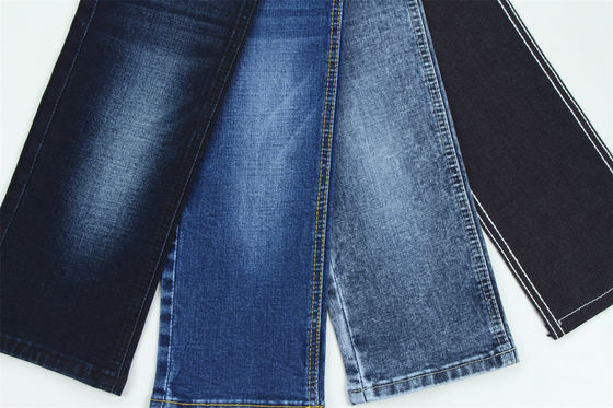 Bom preço Algodão poliéster rayon elastano estiramento tecido denim para homens jeans on-line