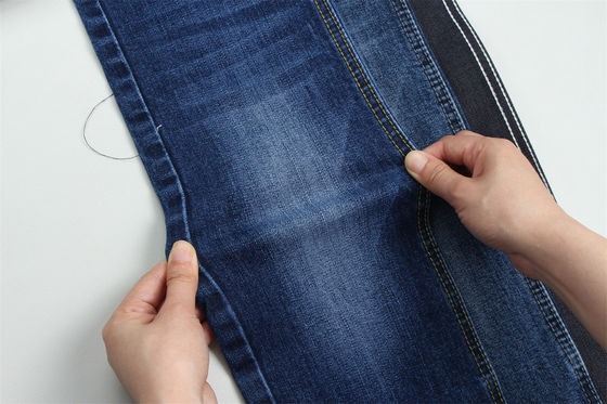 Bom preço 12 oz Super pesado tecido de denim para homem jeans bonito warp Slub baixo alongamento on-line