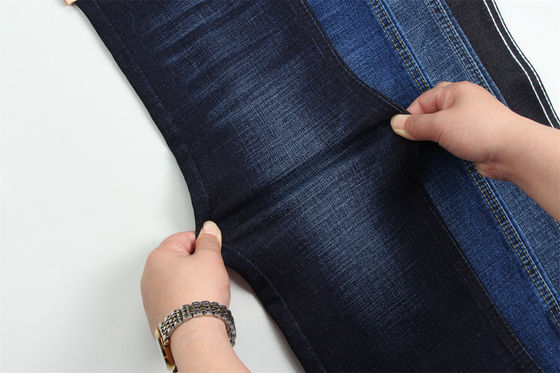 Tecido Denim Slub 11,5 Oz com Baixa Elasticidade Para Jeans Masculinos Crosshatch Slub