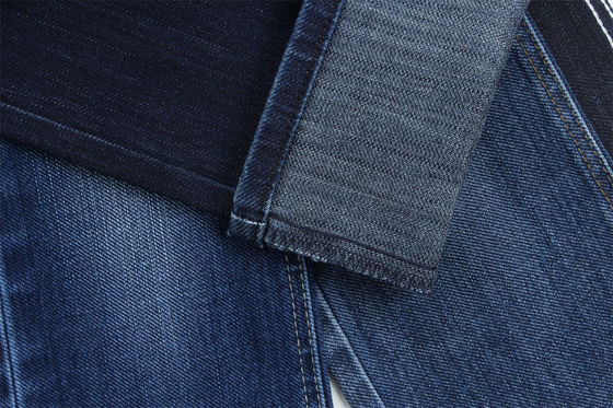 Sanforizing tecido especial de algodão poliéster Spandex Slub Stretch Denim Tecido