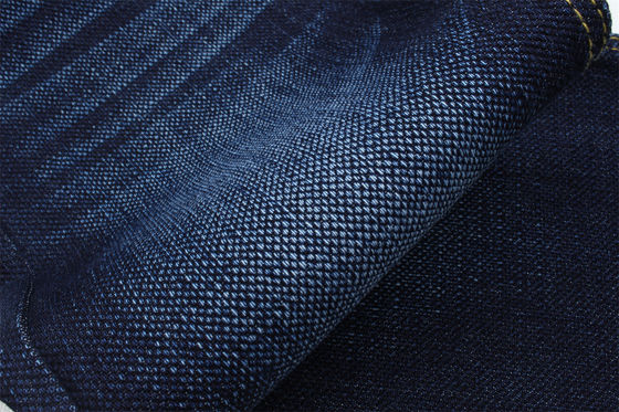 Bom preço Tecido Denim Jacquard de Alta Elasticidade Full Lycra Dobby Para Jeans Largura 58/59