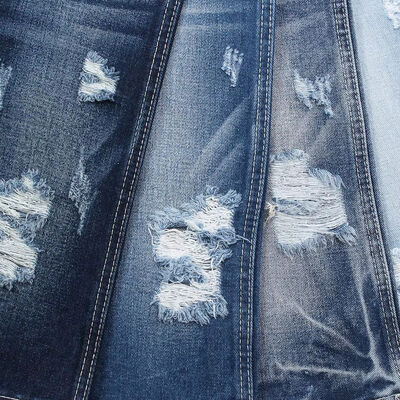 11.5 onças de tecido de ganga de algodão sem spandex, 70'' de largura, tecido de ganga azul super escuro