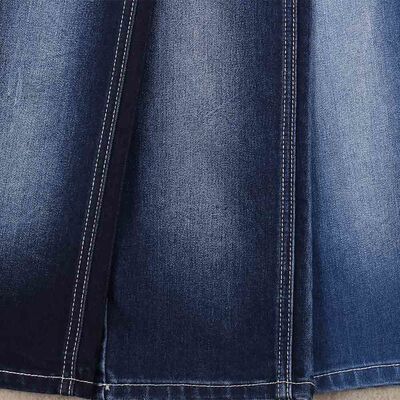 Bom preço Tecido Jeans Azul Índigo em Promoção, Algodão Poliéster para Fábrica de Tecido Jeans Atacado on-line