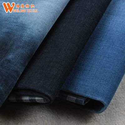 Bom preço Novo produto grandes rolos de Colômbia jeans denim fábrica de tecido para camisa de moda online on-line