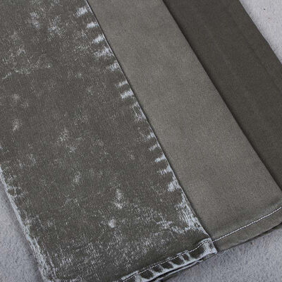 Bom preço 8.5 oz Navy Green Power Stretch algodão poliéster spandex jeans denim tecido fabricante on-line