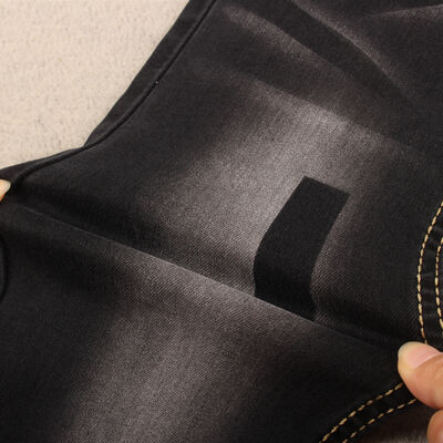 Bom preço Sulfuro de alta tensão Mulheres de cor preta Jeans Tecidos Denim Fornecendo com preços de fábrica em 9,5OZ on-line